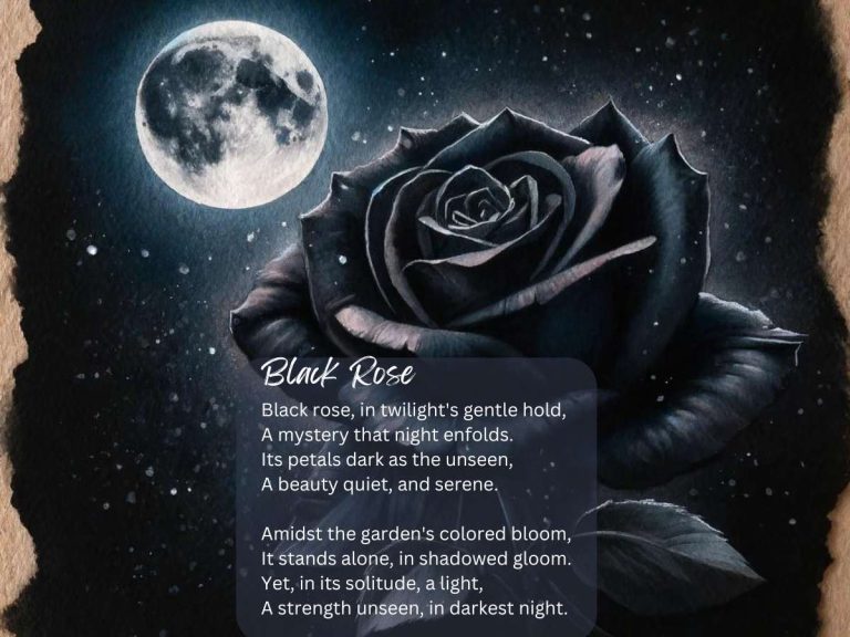 Black Rose Poem