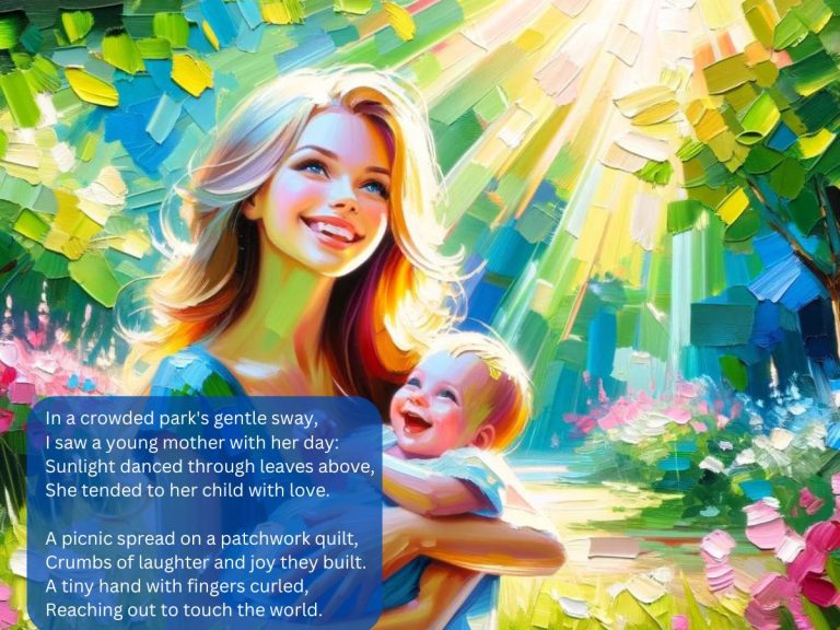 I Saw A Young Mother Poem