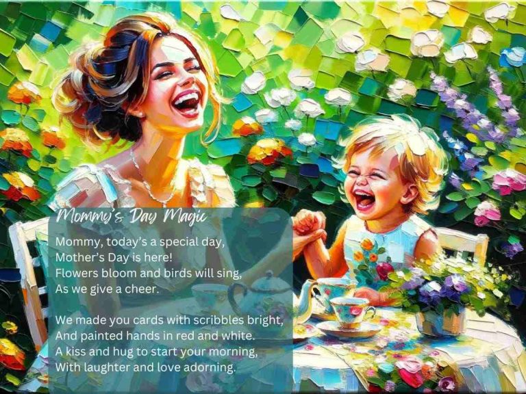 Kindergarten Poems for Mother's Day