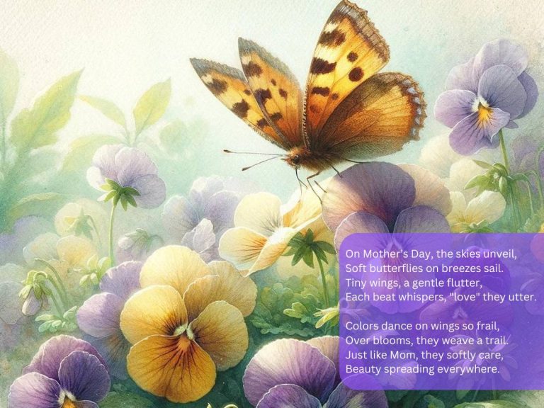 Mother's day butterfly poems
