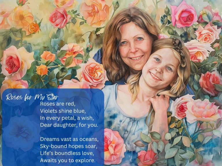 Roses are Red Poems for Daughter