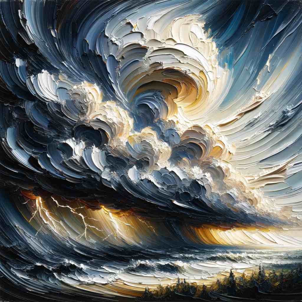 The peak of the May storm