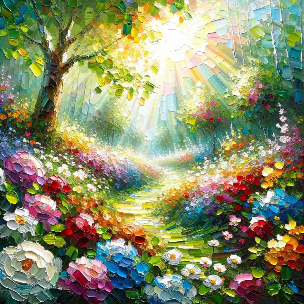 The vibrant and renewing energy of early May
