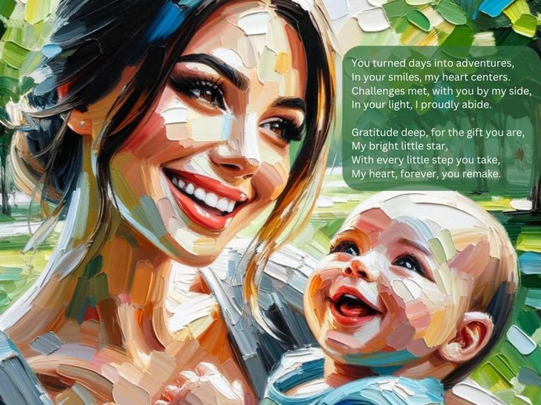 To the One Who Made Me a Mom Poem