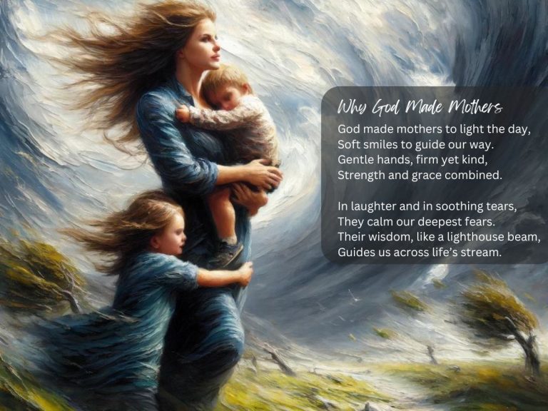 Why God Made Mothers poem