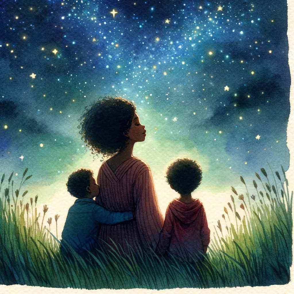 A mom is a guiding light in her children's lives