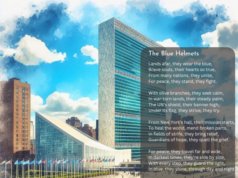 Beautiful Poems on UN Peacekeepers