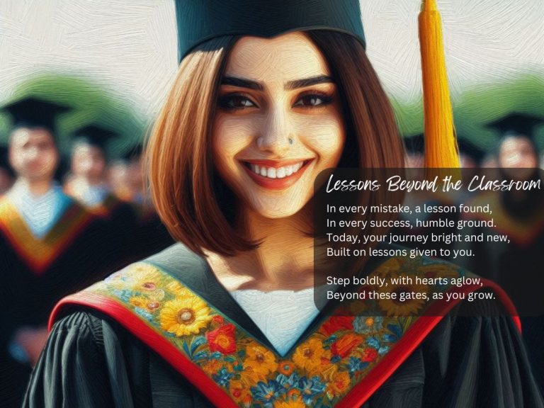 College Graduation Poems from Teacher