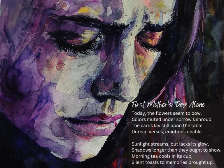 First Mother’s Day Alone poem