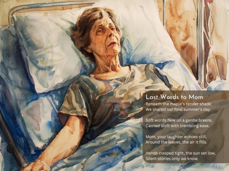Goodbye Funeral Poems for Mom from Daughter