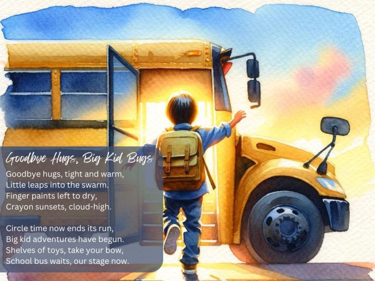 Goodbye Preschool Graduation Poems