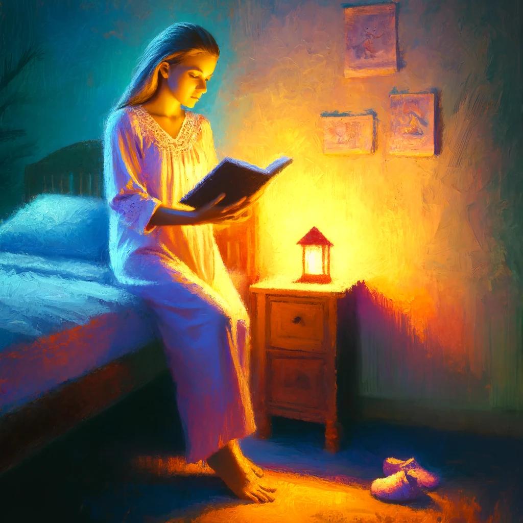 Her daughters books are still there