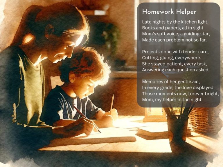 In Memory of Mom Poems