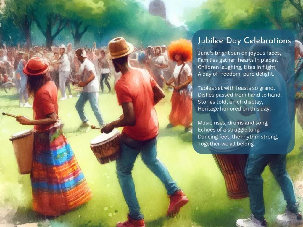 'Jubilee Day Celebrations' - a Juneteenth poem