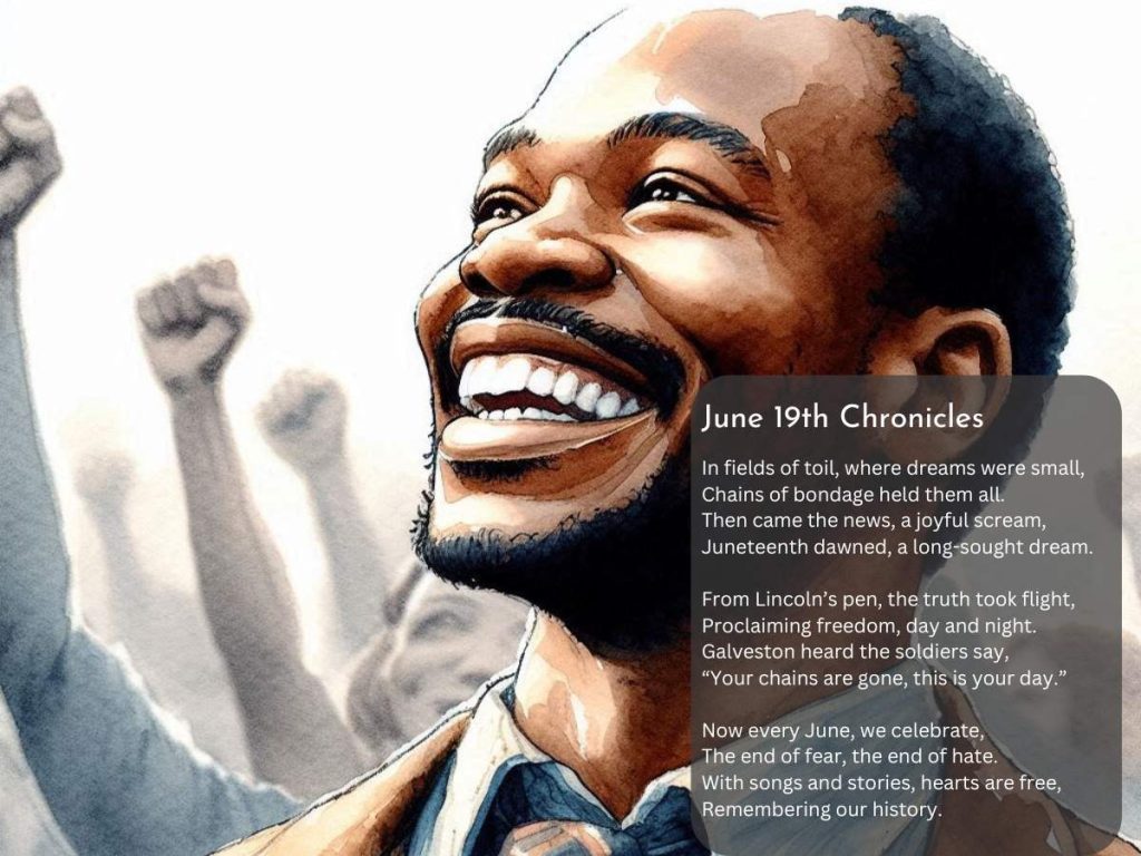 'June 19th Chronicles' - a Juneteenth poem