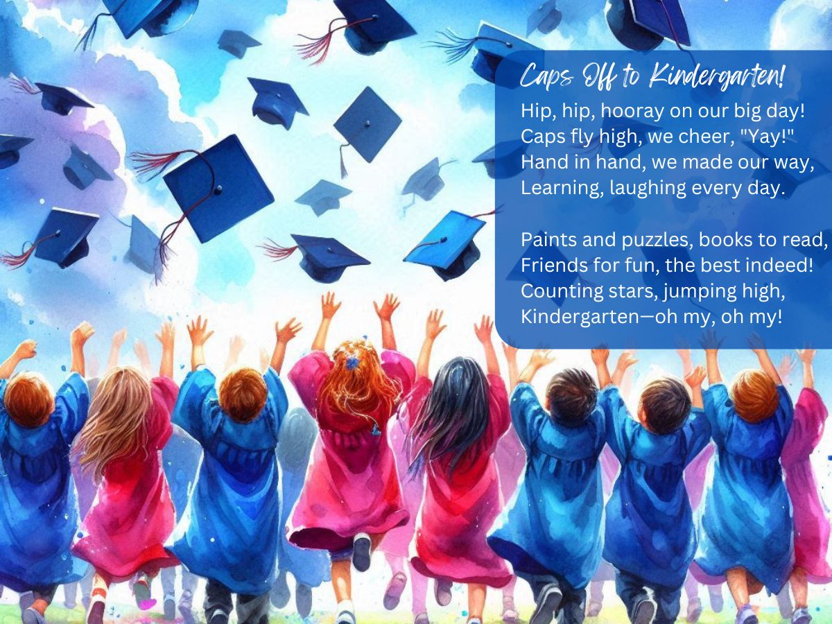 Kindergarten Poems for Graduation