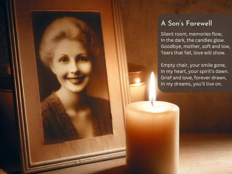 Mother Death Poems from Son