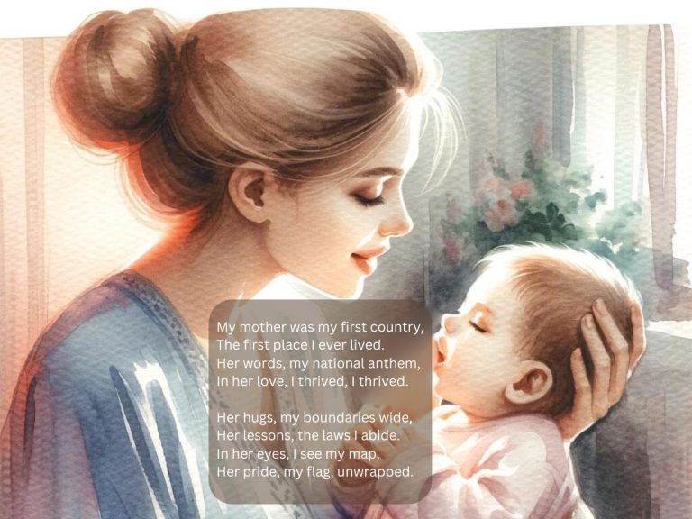 My Mother Was My First Country Poem