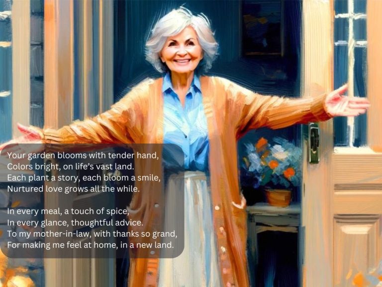Poems for Mother-in-law