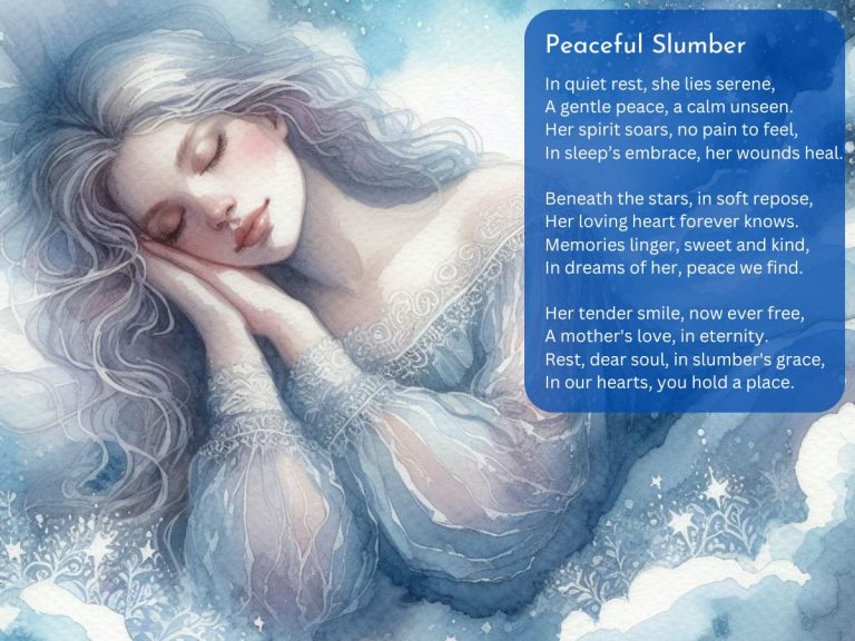 Rest in Peace Poems for Mom