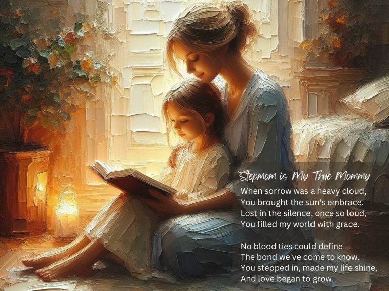Stepmom is My True Mommy Poem
