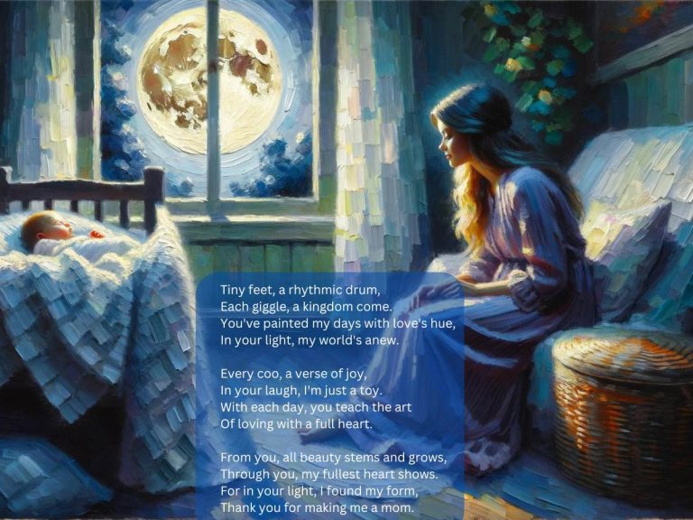 Thank You for Making Me a Mom Poem