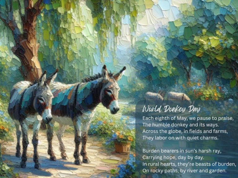 World Donkey Day Poems