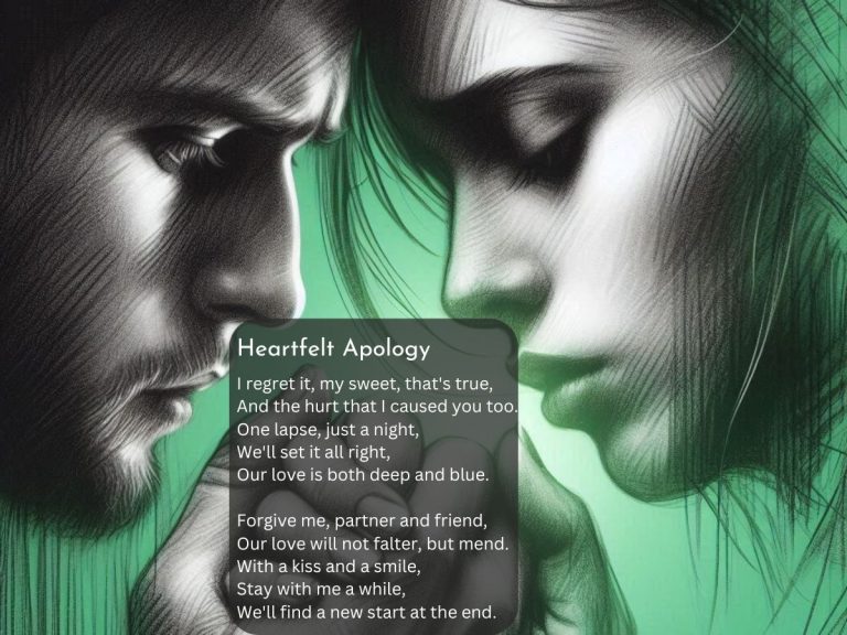 Apology Poems to Boyfriend