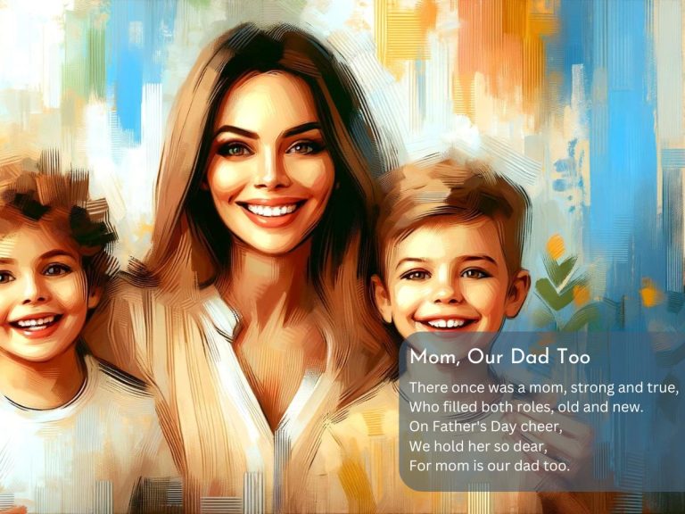 Happy Father's Day Mom Poems