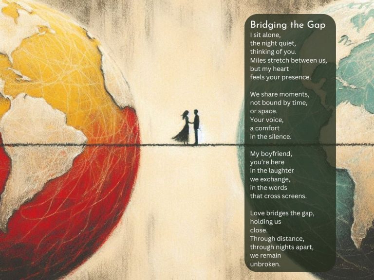 Long Distance Relationship Poems for Boyfriend
