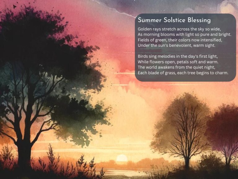 Summer Solstice Blessing poem