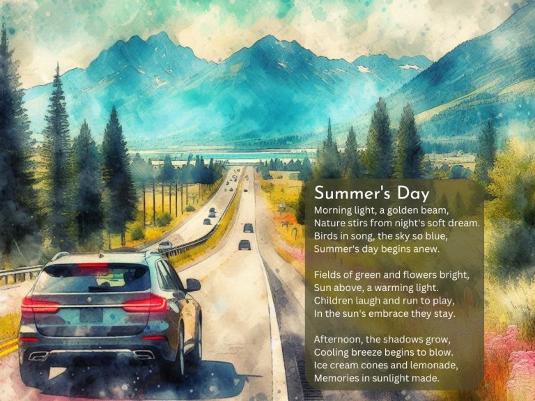 Summer's Day Poem