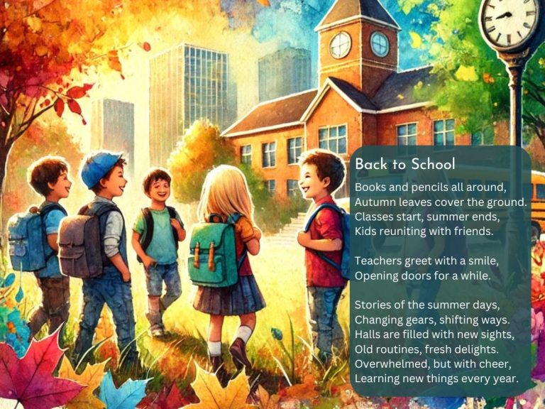 Back to School Poems