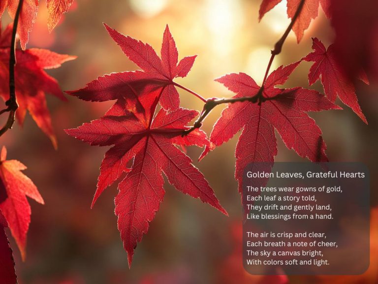 Autumn Blessings Poems