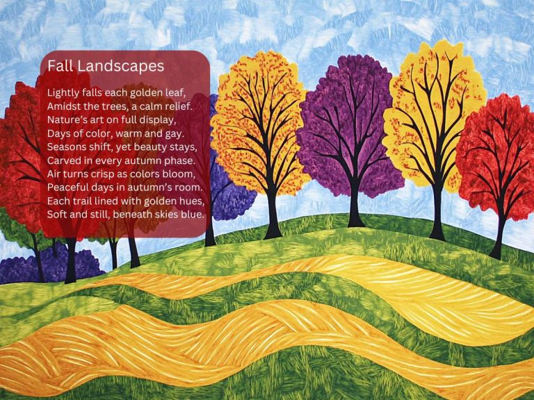 Poems on Fall Landscapes