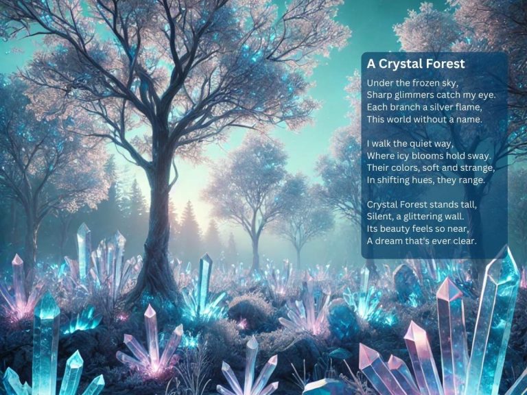 A Crystal Forest Poem