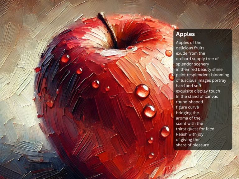 Apples poem