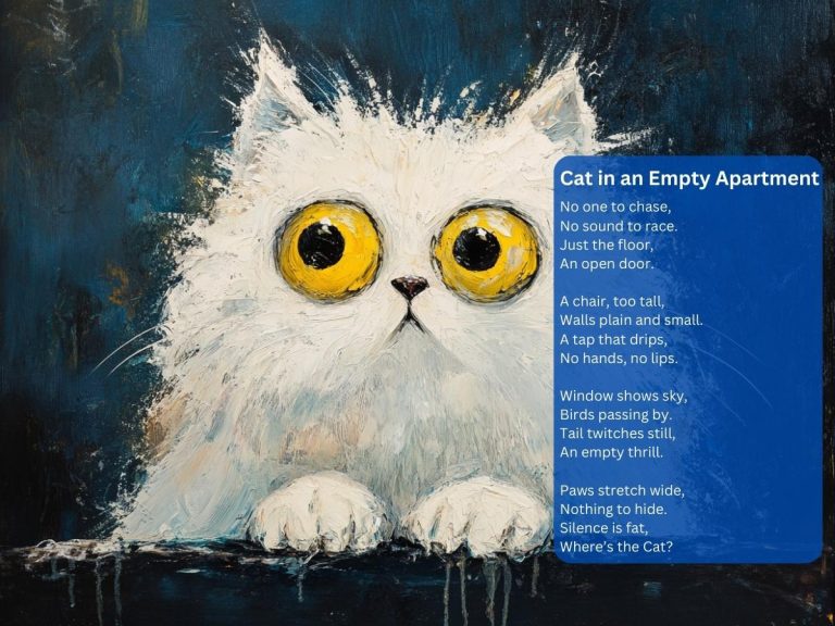 Cat in an Empty Apartment Poem