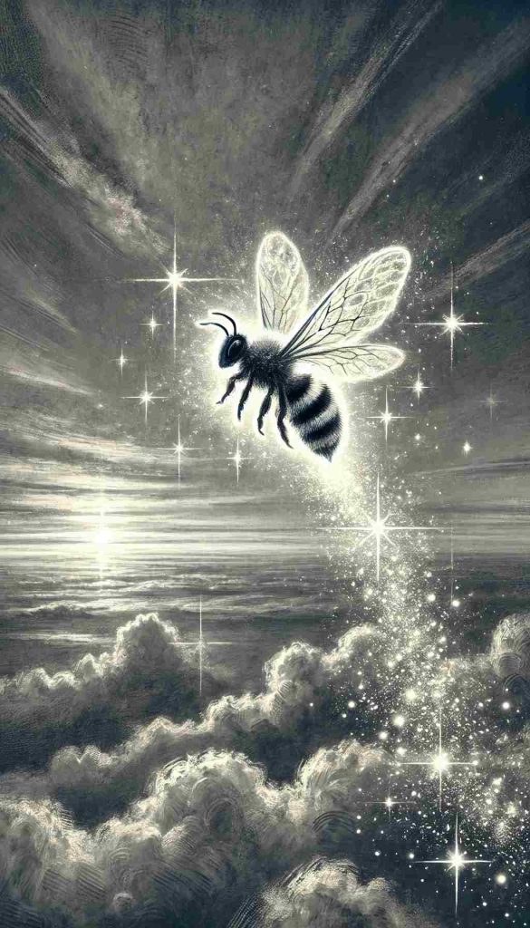 Spellbound Bee's Skyward Journey