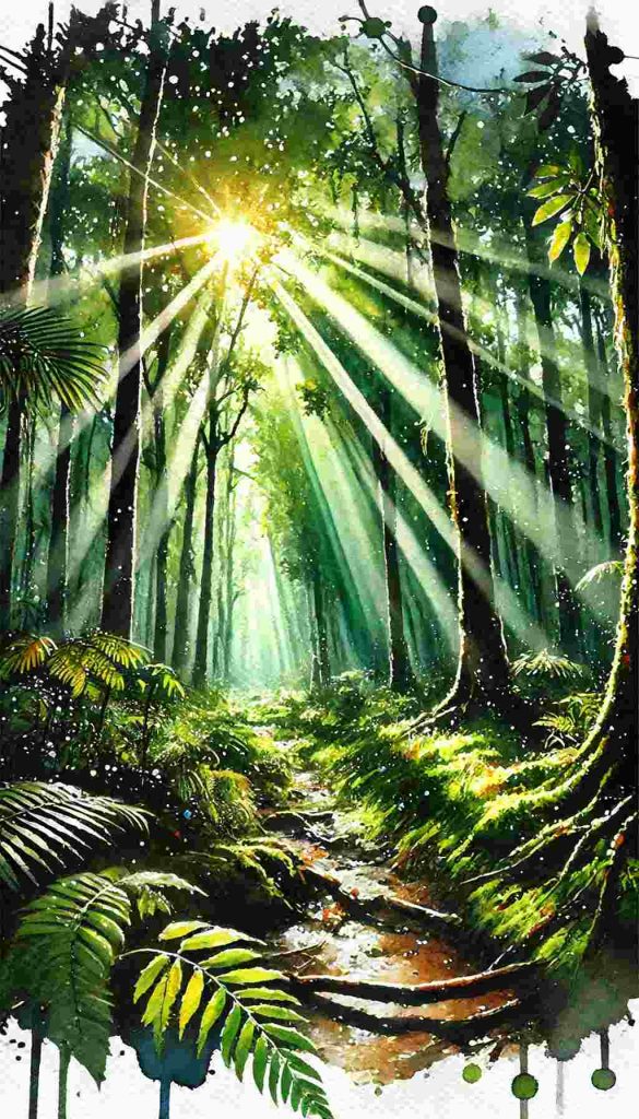 Rainforest Poems: Exploring Nature's Quiet Rhythms and Life