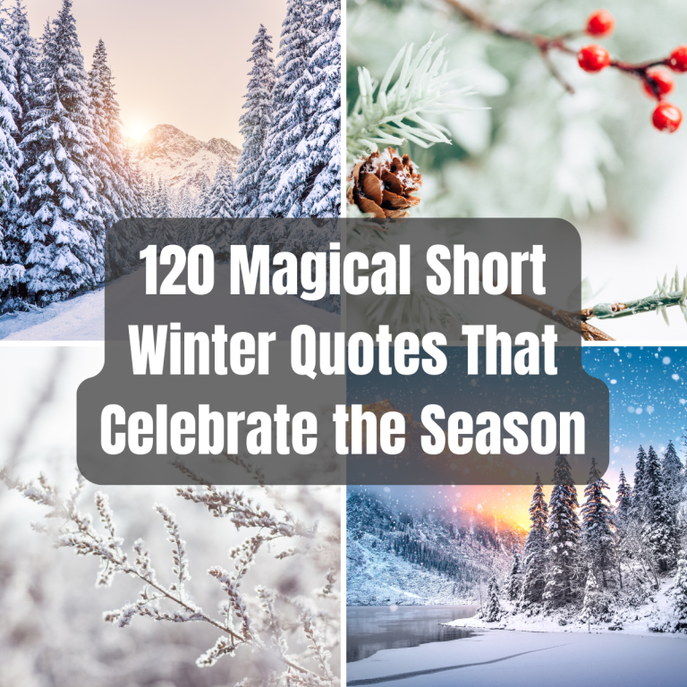 120 Beautiful and Magical Short Winter Quotes That Celebrate the Season
