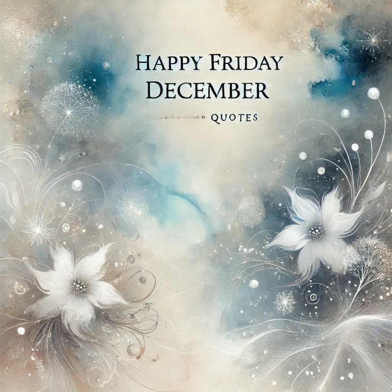 Happy Friday December Quotes