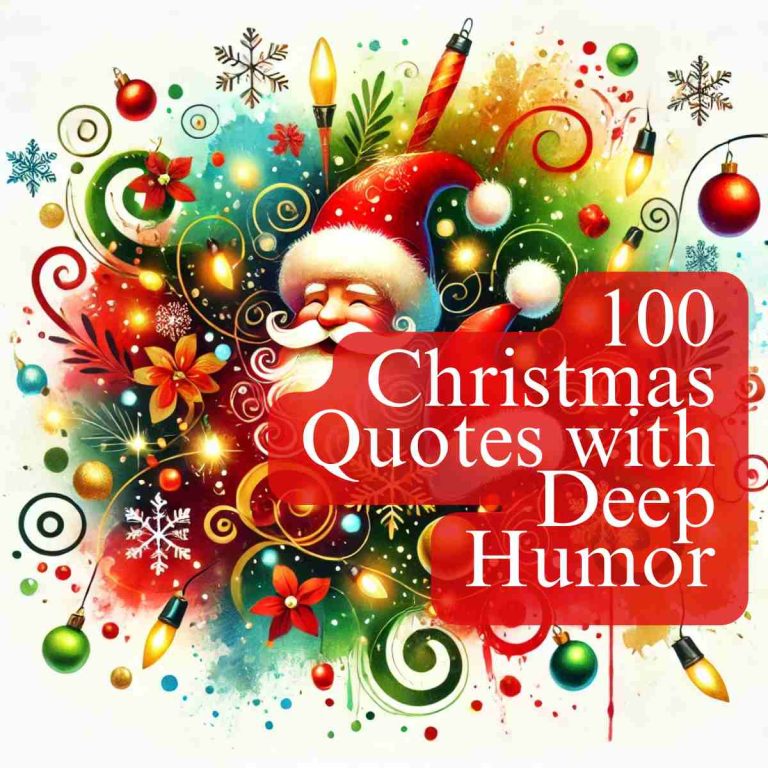 100 Christmas Quotes with Deep Humor