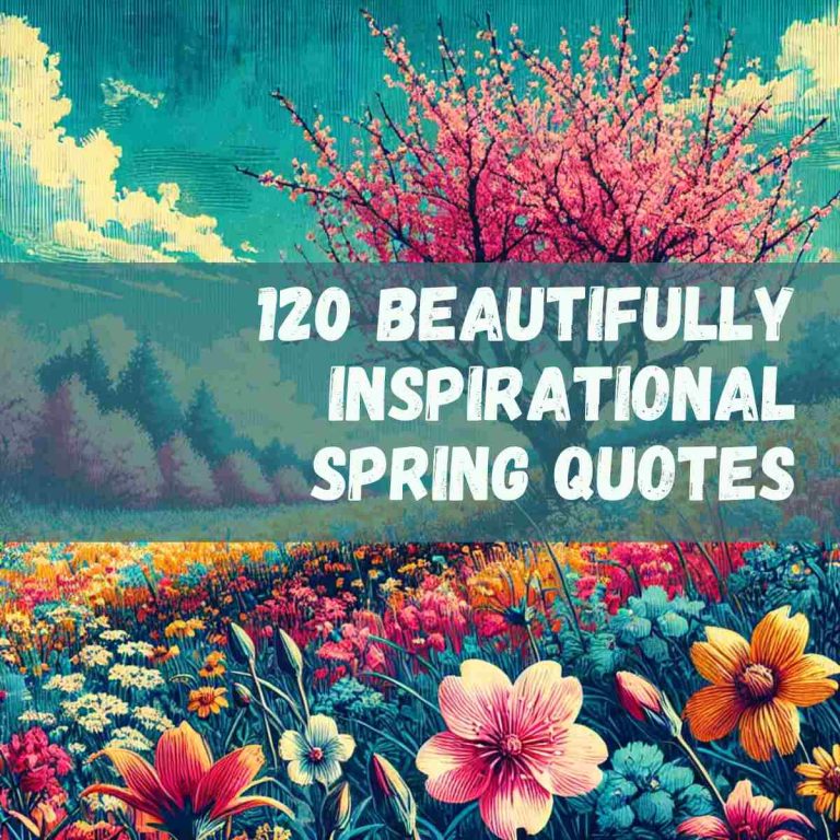 120 Beautifully Inspirational Spring Quotes